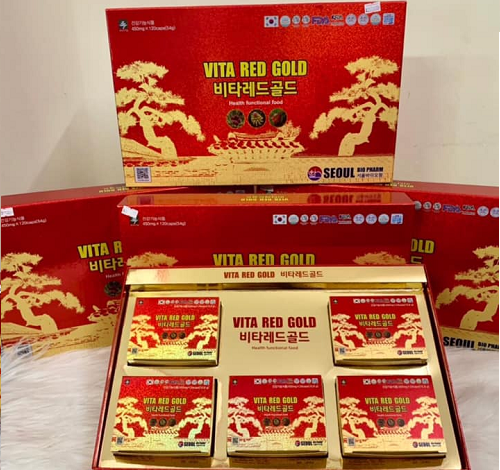 Tinh Dầu Thông Đỏ Chính Phủ Vita Red Gold Hàn Quốc